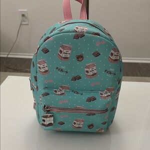 Bioworld Teddy Bear Chocolate Milk Carton Mini Backpack New without label
